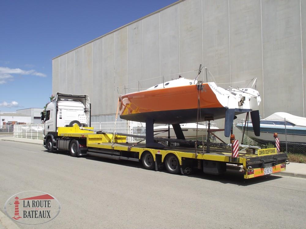 Transport de voilier par la route | Espagne-France
